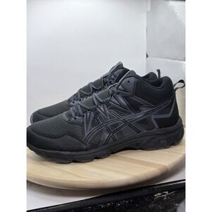 Mens Size 10.5 - ASICS GEL-VENTURE 8 low UT sneakers BLK 1011A993 Hiking Trail